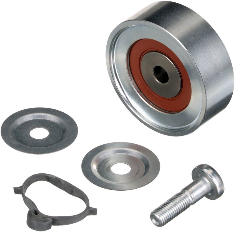 Gates T36777 Deflection/Guide Pulley, V-ribbed belt - 1