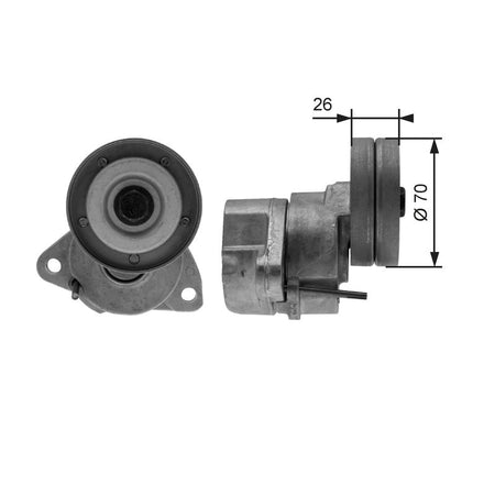 Gates T38154 Belt Tensioner, V-ribbed belt - 1
