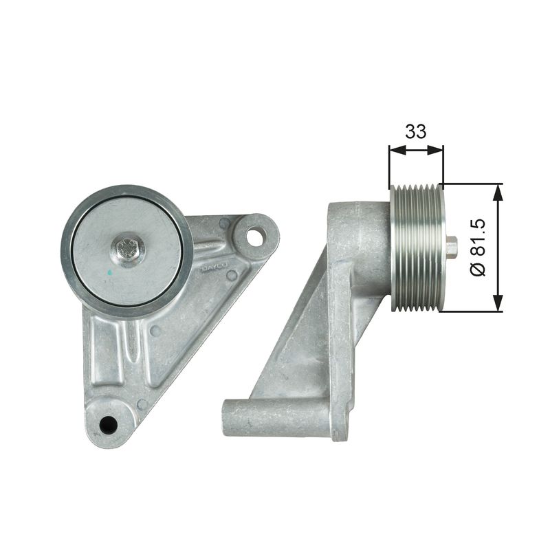 Gates T38716 Belt Tensioner, V-ribbed belt - 1