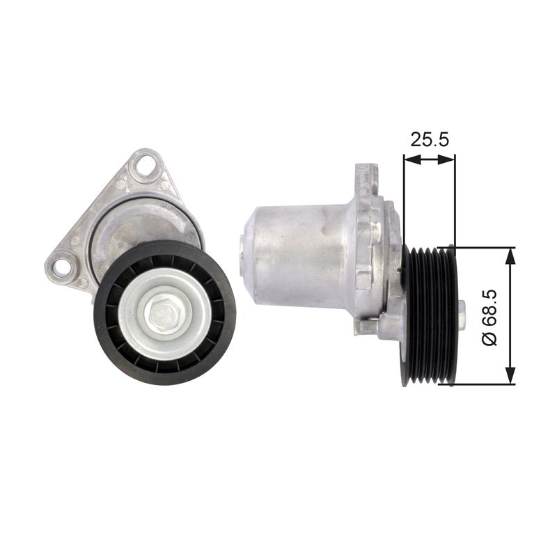 Gates T39074 Belt Tensioner, V-ribbed belt - 1