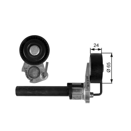 Gates T39087 Belt Tensioner, V-ribbed belt - 1