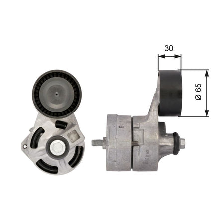 Gates T39108 Belt Tensioner, V-ribbed belt - 1