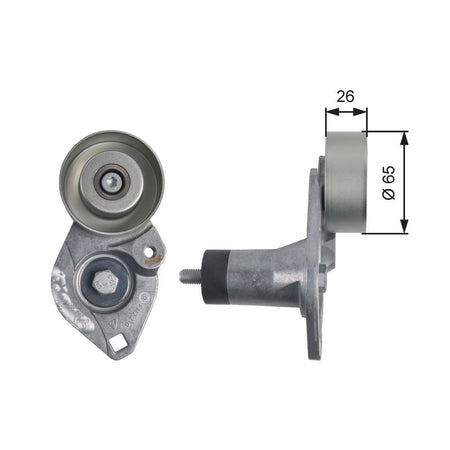 Gates T39152 Belt Tensioner, V-ribbed belt - 1