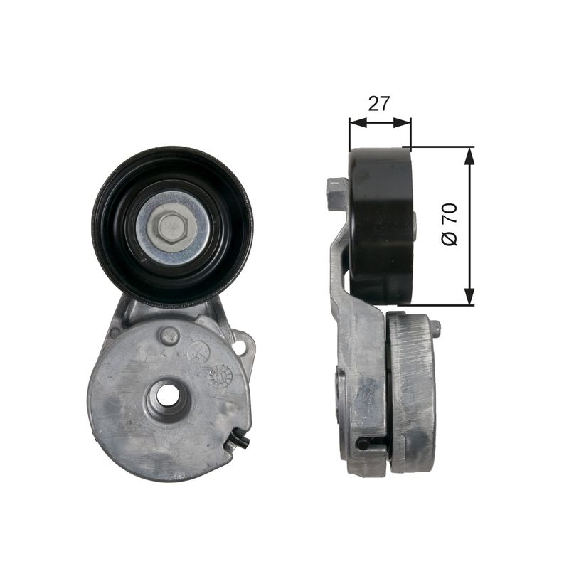 Gates T39162 Belt Tensioner, V-ribbed belt - 1
