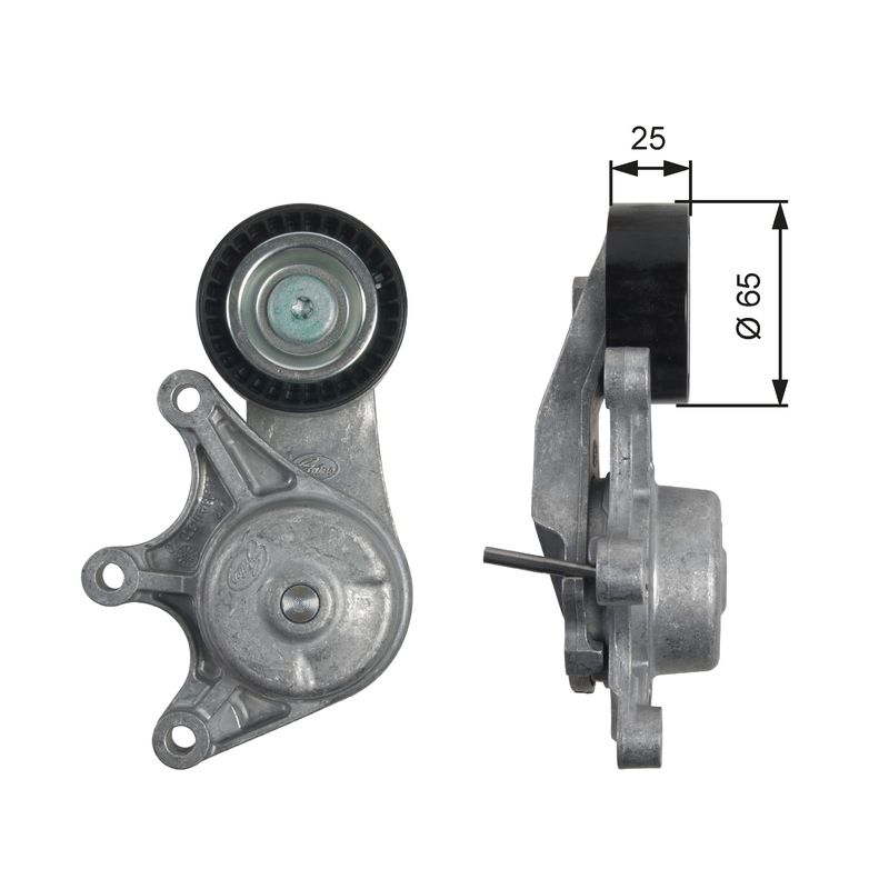Gates T39191 Belt Tensioner, V-ribbed belt - 1