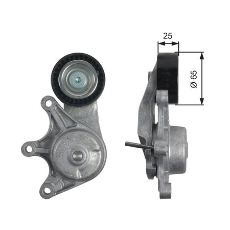 Gates T39191 Belt Tensioner, V-ribbed belt - 1