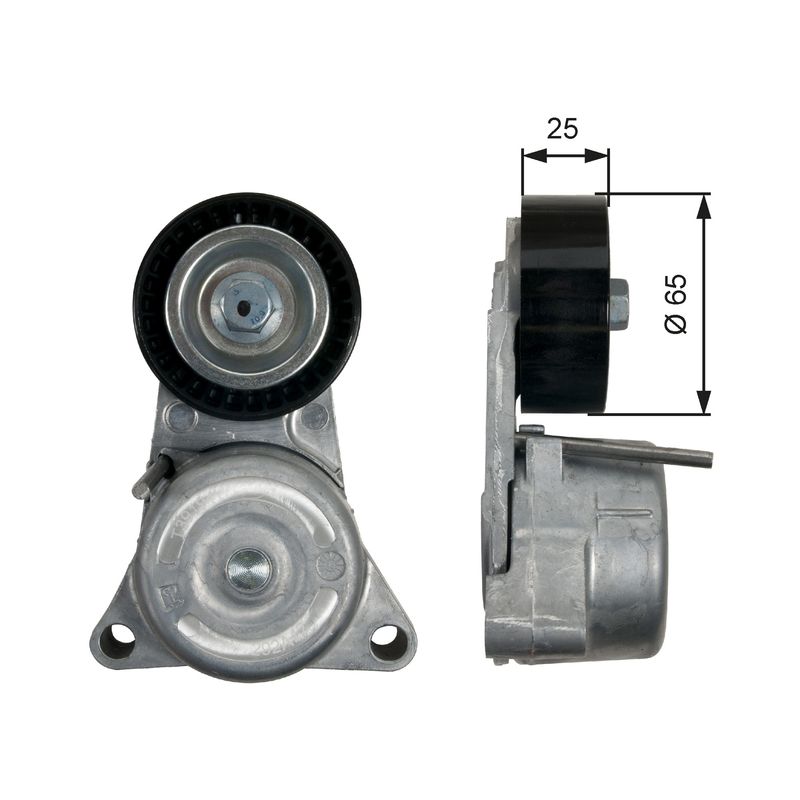 Gates T39194 Belt Tensioner, V-ribbed belt - 1