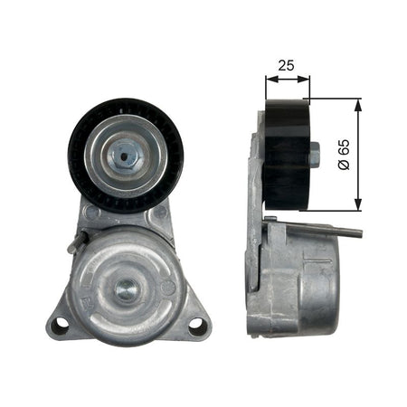 Gates T39194 Belt Tensioner, V-ribbed belt - 1