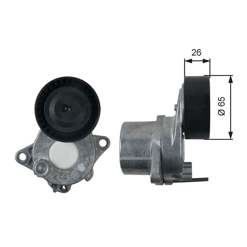 Gates T39197 Belt Tensioner, V-ribbed belt - 1