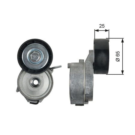 Gates T39211 Belt Tensioner, V-ribbed belt - 1