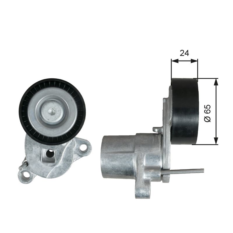 Gates T39295 Belt Tensioner, V-ribbed belt - 1