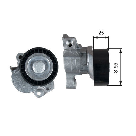 Gates T39357 Belt Tensioner, V-ribbed belt - 1