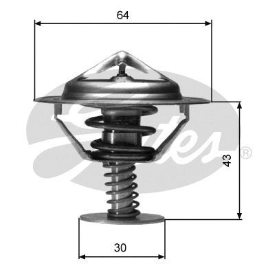 Gates TH05982G1 Thermostat, coolant - 1