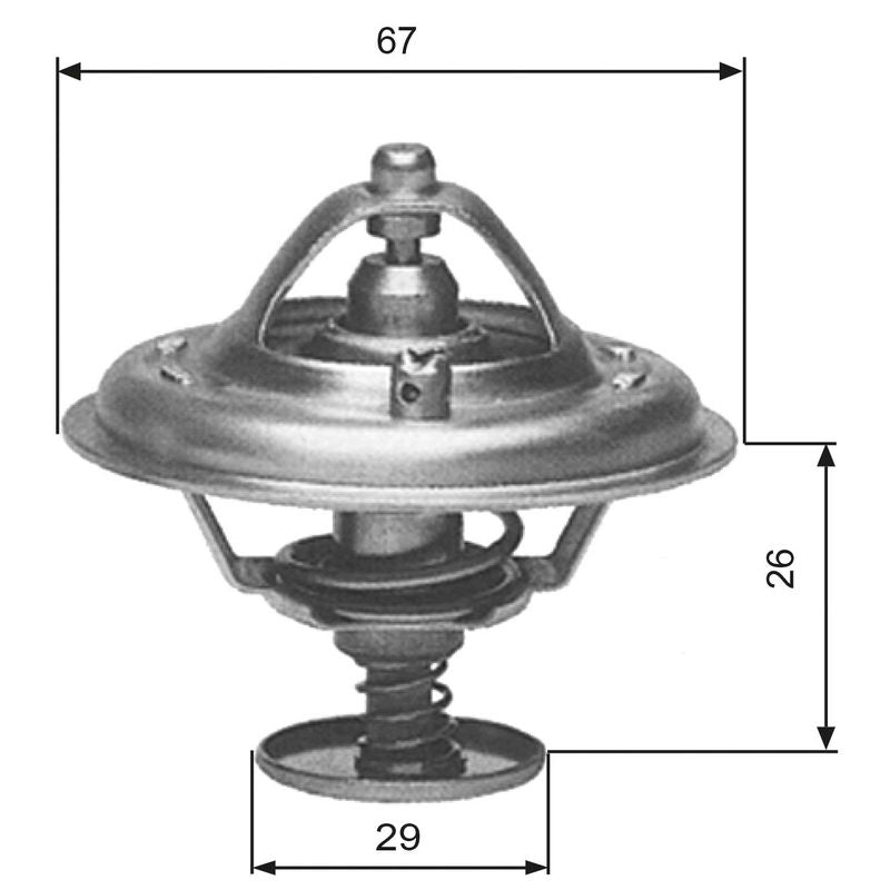 Gates TH09180G1 Thermostat, coolant - 1
