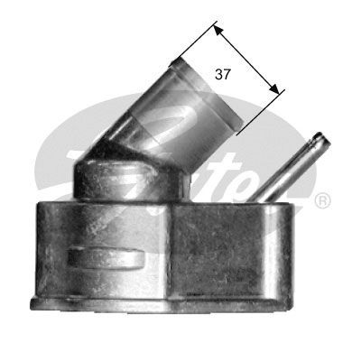 Gates TH14992G1 Thermostat, coolant - 1