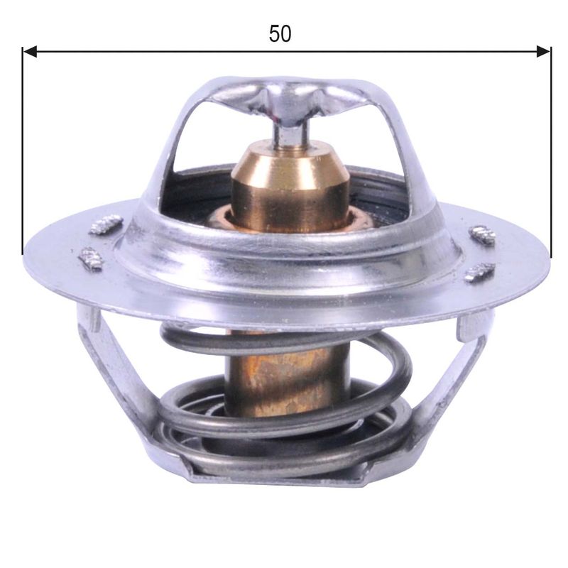 Gates TH23389G1 Thermostat, coolant - 1