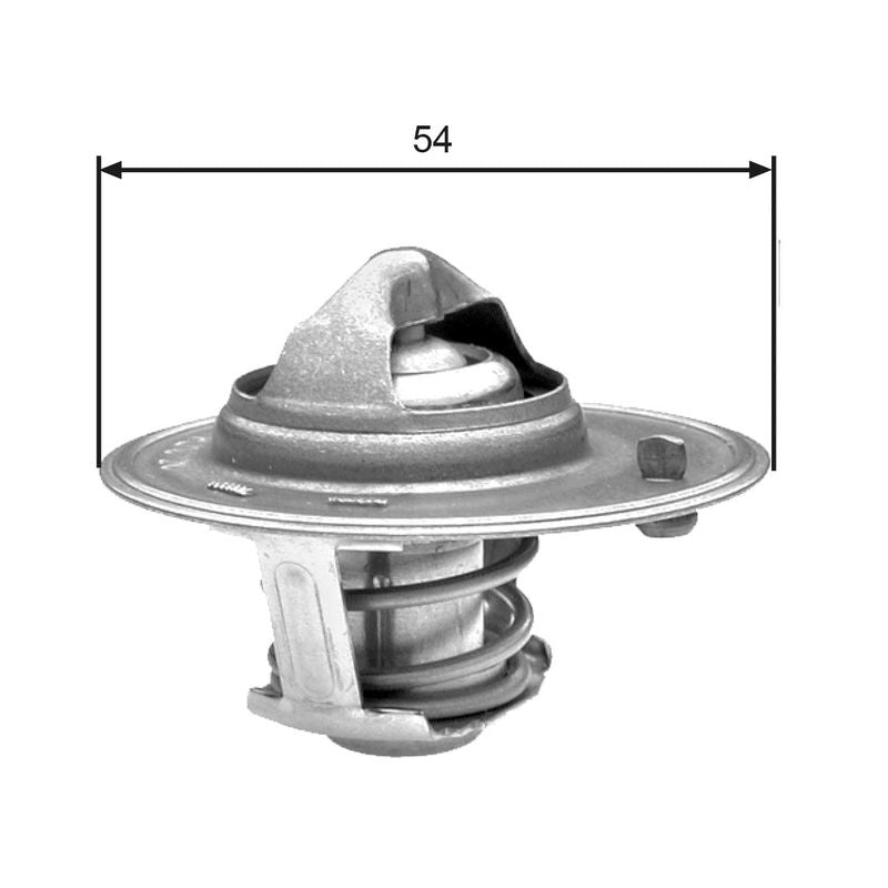 Gates TH25982G1 Thermostat, coolant - 1