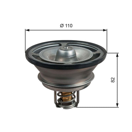 Gates TH51482G1 Thermostat, coolant - 1