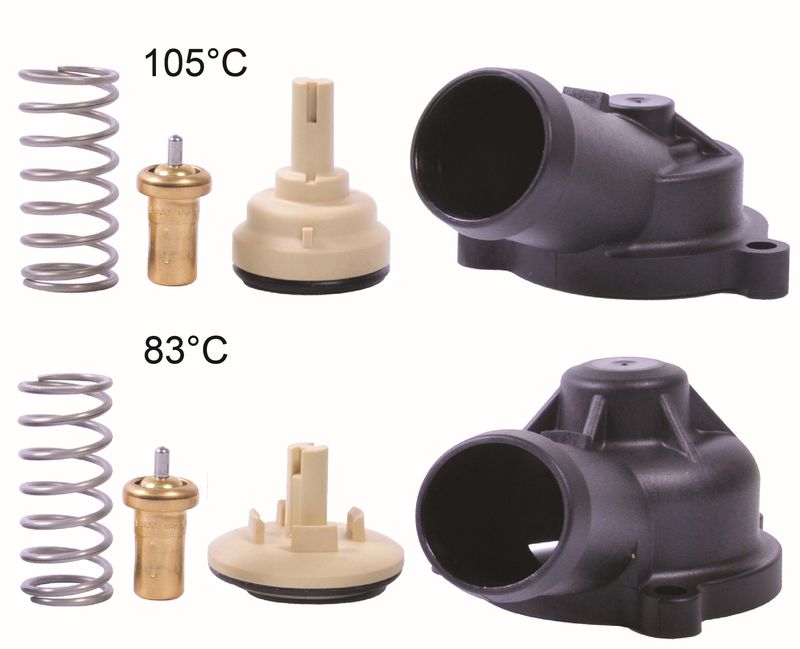 Gates TH703K1 Thermostat, coolant - 1