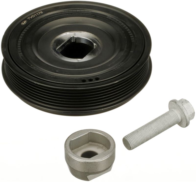 Gates TVD1176A Belt Pulley, crankshaft - 1