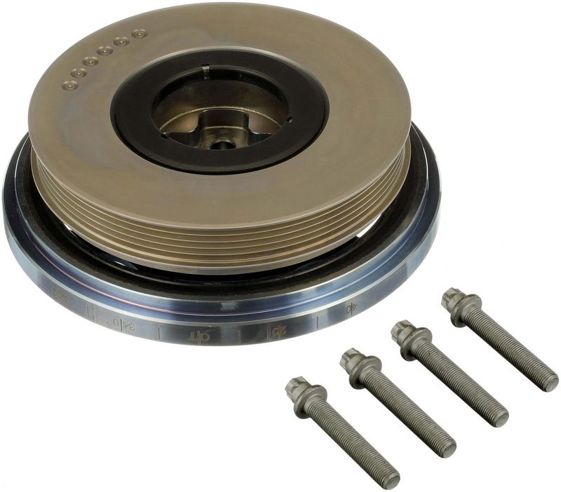 Gates TVD1237A Belt Pulley, crankshaft - 1