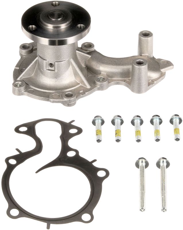 Gates WP0208 Water Pump, engine cooling - 1