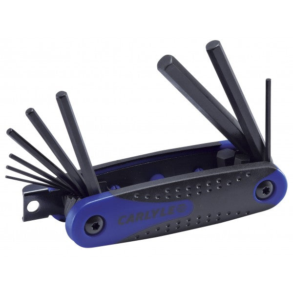 Hex Key Set - Folding Short - Metric