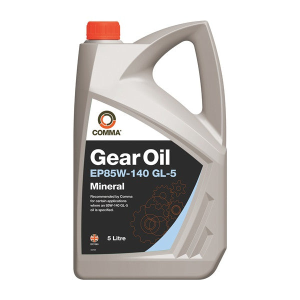 Comma Gear Oil Ep 85W 140 - 5 Litre