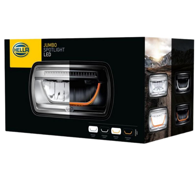 Hella 1FE016773-001 High Beam Headlight - 6