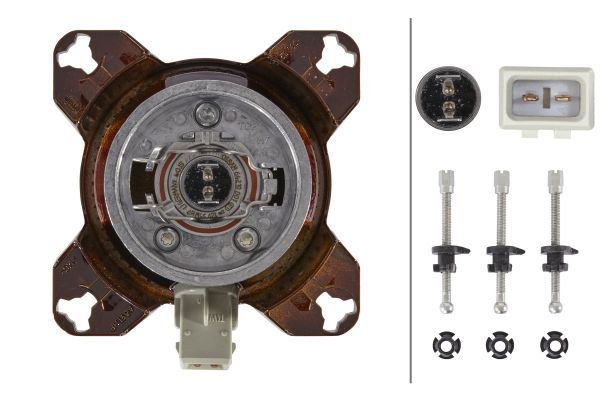Hella 1K0008191-001 Insert, high beam headlight - 2