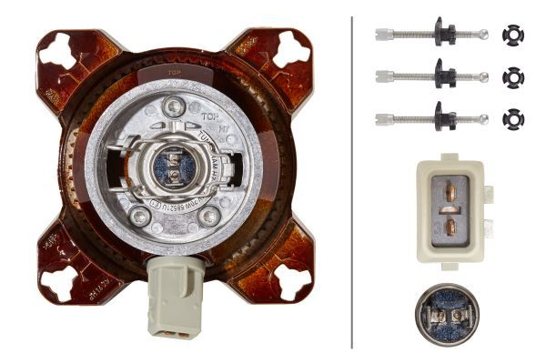Hella 1K0008191-021 Insert, high beam headlight - 2