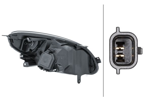 Hella 1L7271510-371 Headlight - 2