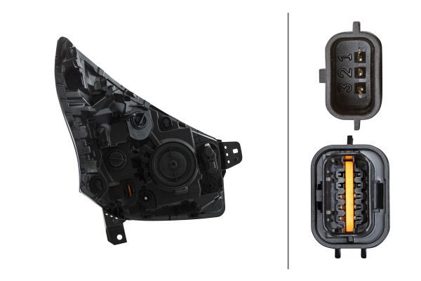 Hella 1LE011410-431 Headlight - 2