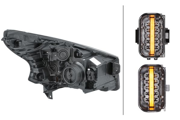 Hella 1LE011565-131 Headlight - 3