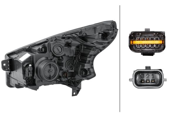 Hella 1LE011565-141 Headlight - 2