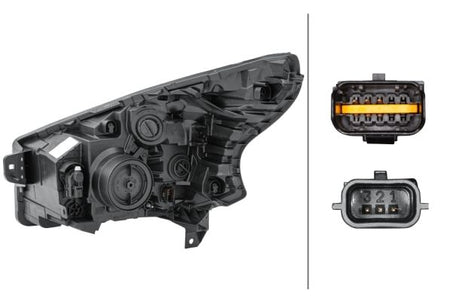 Hella 1LE011565-141 Headlight - 2