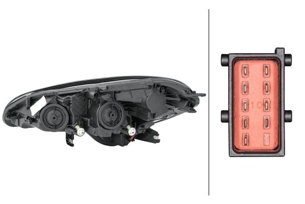Hella 1LF011830-081 Headlight - 2