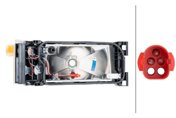 Hella 1LG007150-111 Headlight - 2