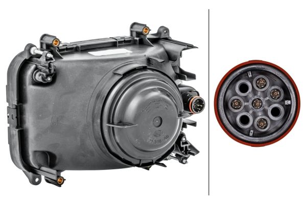 Hella 1LG007660-041 Headlight - 2