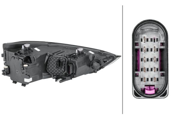 Hella 1LG354838-031 Headlight - 2