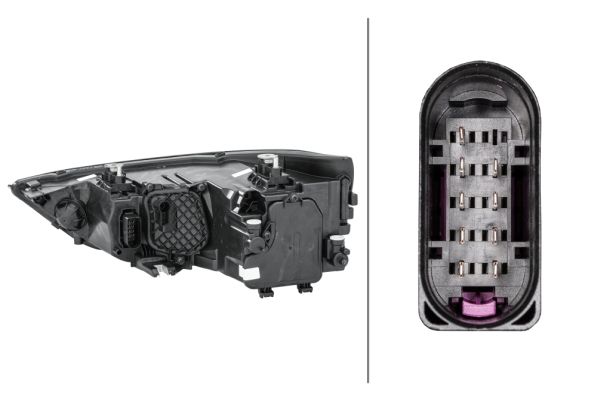Hella 1LG354838-041 Headlight - 2