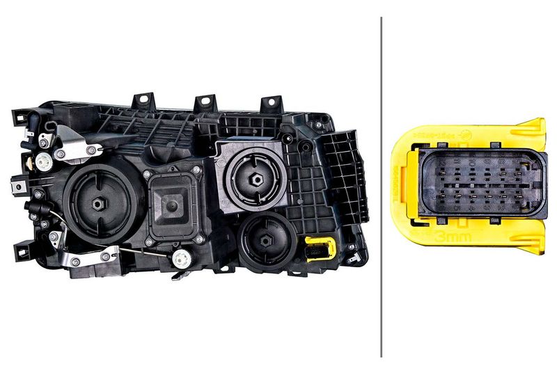 Hella 1LH011804-071 Headlight - 2