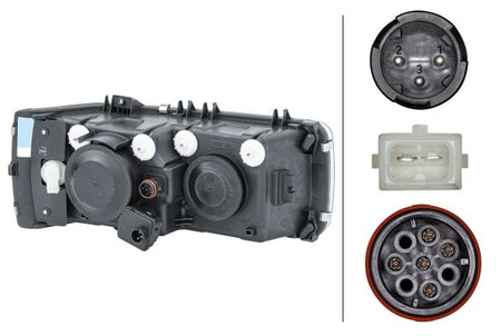 Hella 1LJ247046-391 Headlight - 2