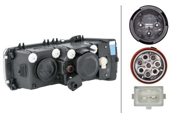 Hella 1LJ247046-401 Headlight - 2