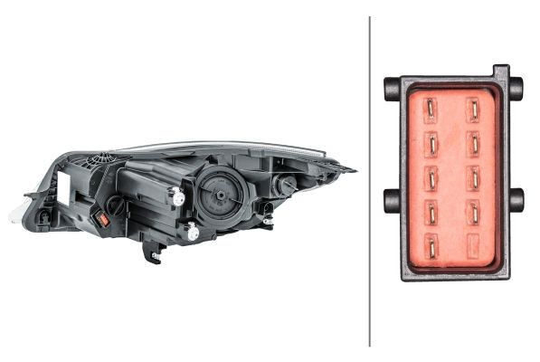 Hella 1LL011165-741 Headlight - 2