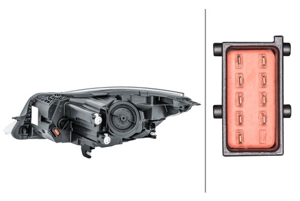 Hella 1LL011165-781 Headlight - 2