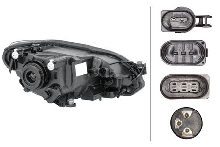 Hella 1LL012644-031 Headlight - 2