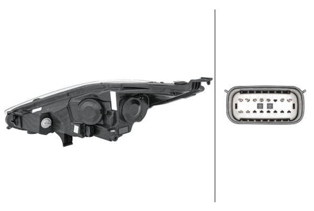 Hella 1LL354803-081 Headlight - 3