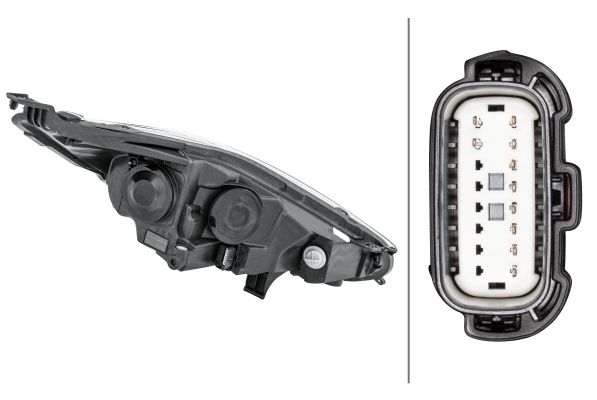 Hella 1LL354803-091 Headlight - 2