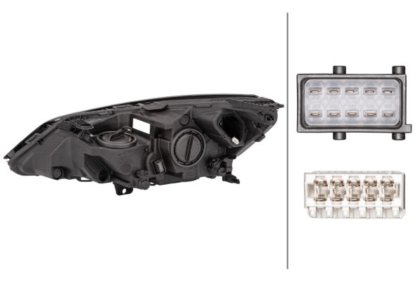 Hella 1LL354829-041 Headlight - 2